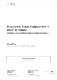 Extraits du rapport final en français